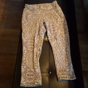 Reebok work out capris